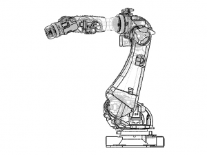 NACHI Spot Welding Robot SRA100H 3D Model
