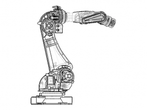 NACHI Spot Welding Robot SRA100H 3D Model