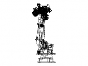 NACHI Spot Welding Robot SRA100H 3D Model