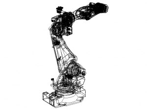 NACHI Spot Welding Robot SRA100H 3D Model