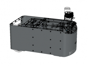 Automated Guided Vehicle CAP20 3D Model
