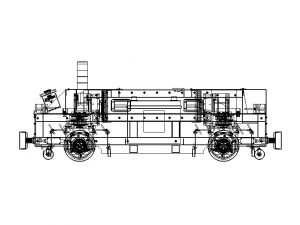 Load Carrier AGV ML015 3D Model