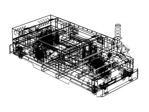 Load Carrier AGV ML015 3D Model