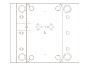 Standard Plastic Mold Base Sets Model 3D