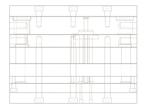 Standard Plastic Mold Base Sets Model 3D