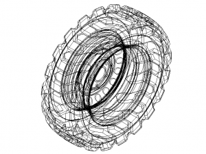Transport Wheel 3D Model