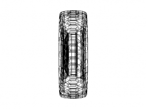 Transport Wheel 3D Model