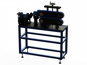 Spiral Wrap Cable Feeding and Cutting Machine 3D मॉडल