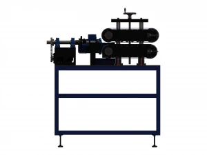 Spiral Wrap Cable Feeding and Cutting Machine 3D Model