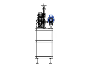 Spiral Wrap Cable Feeding and Cutting Machine 3D Model