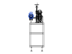 Spiral Wrap Cable Feeding and Cutting Machine 3D Model