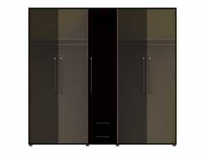 Clear Modular Wardrobe 2 m 3D Model