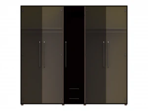 Clear Modular Wardrobe 2 m 3D Model