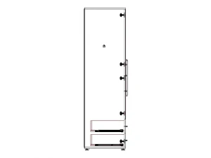 Clear Modular Wardrobe 2 m 3D Model