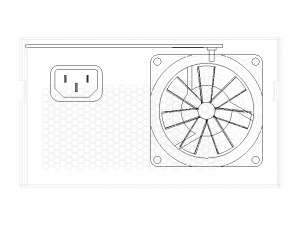PC Power Supply Case 3D Model