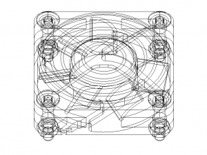 4010 Cooling Fan 12VDC with Grill 3D Model