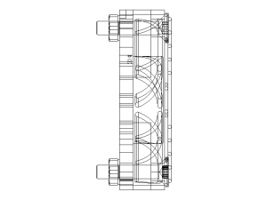 4010 Cooling Fan 12VDC with Grill 3D Model