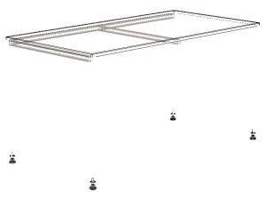 Standard Industrial Workstation 3D Model