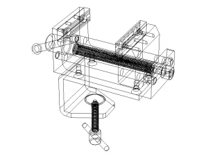 Centre Clamping Devices 3D Model