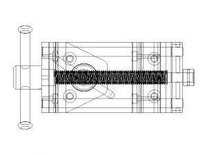 Centre Clamping Devices 3D Model