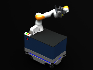 MiR Enclosed KUKA Robot Mount 3D Model