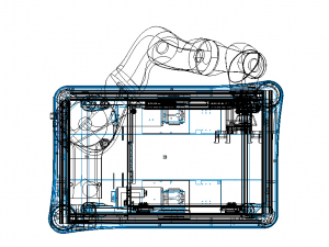 MiR Enclosed KUKA Robot Mount 3Dモデル