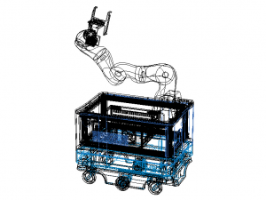 MiR Enclosed KUKA Robot Mount 3Dモデル