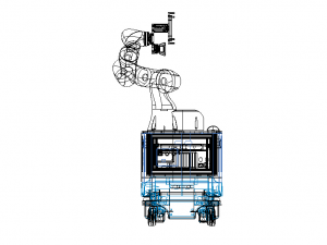 MiR Enclosed KUKA Robot Mount 3Dモデル