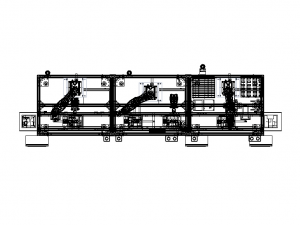 Assembly Line of Power Inverter 3D 모델