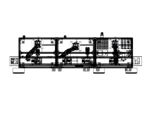 Assembly Line of Power Inverter 3D Model