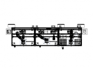 Assembly Line of Power Inverter 3D 모델