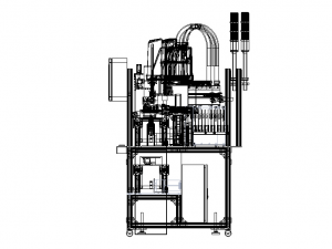 Assembly Line of Power Inverter 3D 모델