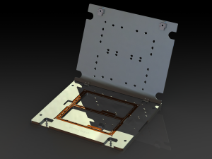 Standard Aluminium PCB Router Fixture Modello 3D