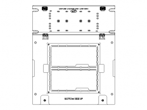 Standard Aluminium PCB Router Fixture Modello 3D