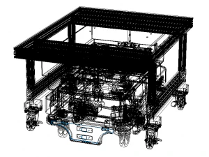 MiR100 Lift Top Module 3D Model