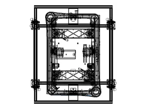MiR100 Lift Top Module 3D Model