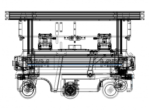 MiR100 Lift Top Module Modèle 3D