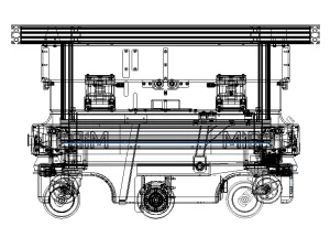 MiR100 Lift Top Module 3D Model