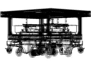 MiR100 Lift Top Module 3D Model