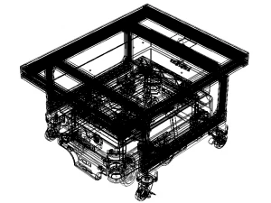 MiR100 Lift Top Module 3D Model