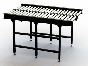 Free Roller Conveyor 3D Model