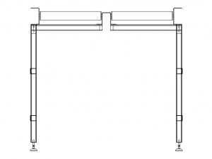 Free Roller Conveyor 3Dモデル