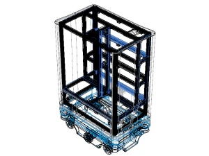 MiR200 Transport Module 3D Model