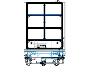 MiR200 Transport Module Modèle 3D