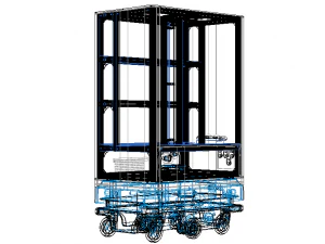 MiR200 Transport Module 3D Model