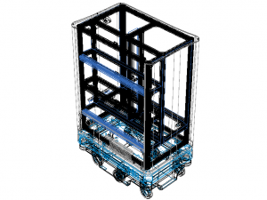 MiR200 Transport Module Modèle 3D