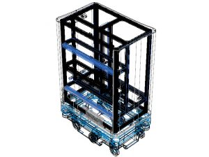 MiR200 Transport Module 3D Model