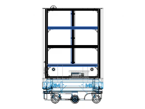 MiR200 Transport Module 3D Model