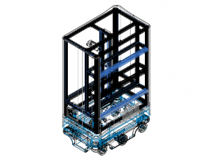 MiR200 Transport Module Modèle 3D