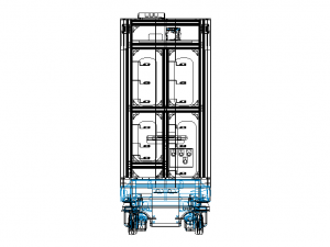 MiR200 Tray Transport Module 3D Model